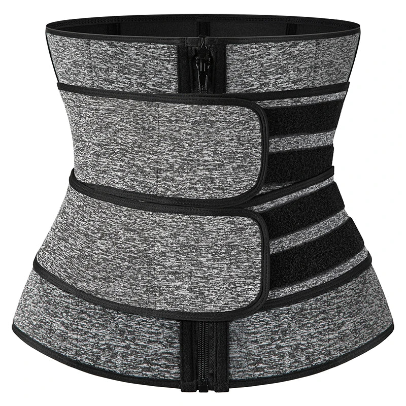 Neoprene Sauna Waist Trainer Corset Sweat Belt for Women Weight Loss Compression Trimmer Workout Fitness