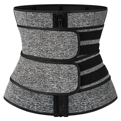 Neoprene Sauna Waist Trainer Corset Sweat Belt for Women Weight Loss Compression Trimmer Workout Fitness