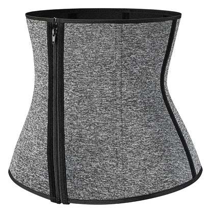 Neoprene Sauna Waist Trainer Corset Sweat Belt for Women Weight Loss Compression Trimmer Workout Fitness