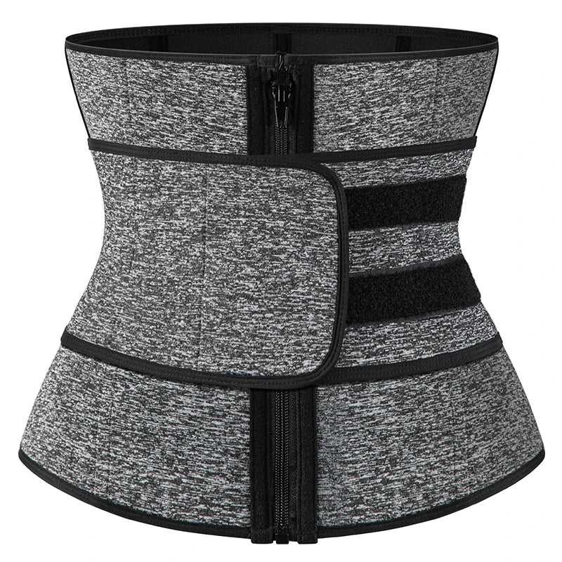 Neoprene Sauna Waist Trainer Corset Sweat Belt for Women Weight Loss Compression Trimmer Workout Fitness