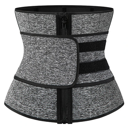 Neoprene Sauna Waist Trainer Corset Sweat Belt for Women Weight Loss Compression Trimmer Workout Fitness