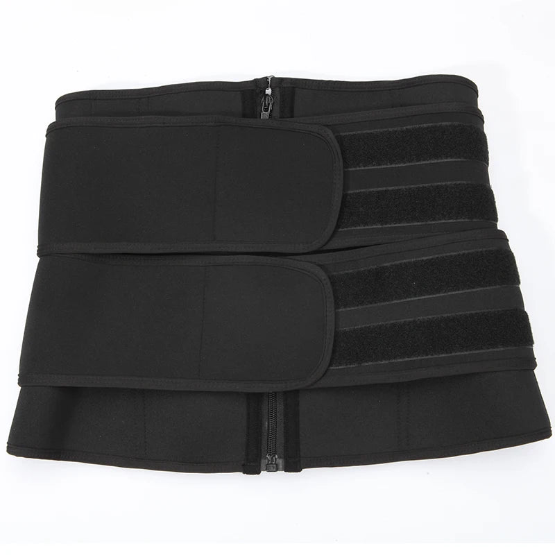 Neoprene Sauna Waist Trainer Corset Sweat Belt for Women Weight Loss Compression Trimmer Workout Fitness