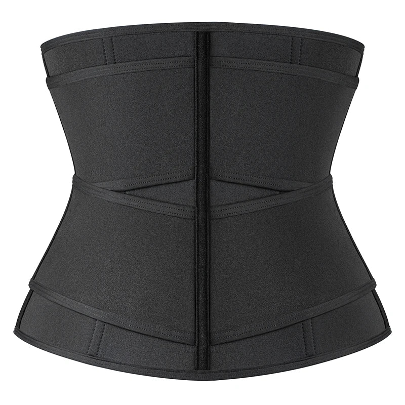 Neoprene Sauna Waist Trainer Corset Sweat Belt for Women Weight Loss Compression Trimmer Workout Fitness
