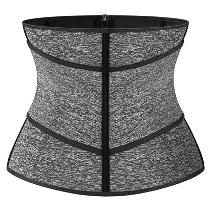 Neoprene Sauna Waist Trainer Corset Sweat Belt for Women Weight Loss Compression Trimmer Workout Fitness