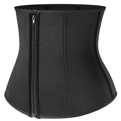 Neoprene Sauna Waist Trainer Corset Sweat Belt for Women Weight Loss Compression Trimmer Workout Fitness