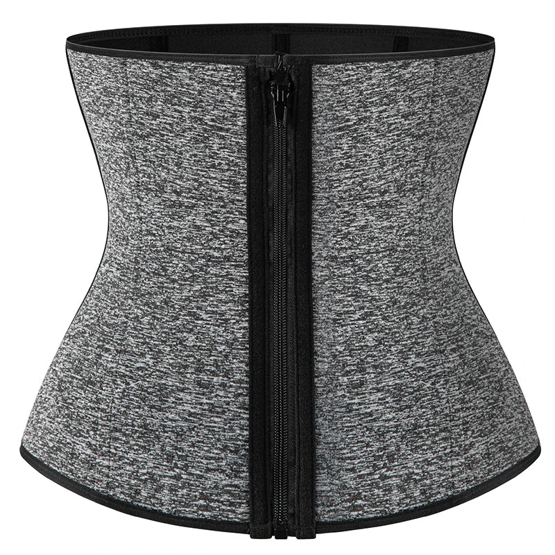 Neoprene Sauna Waist Trainer Corset Sweat Belt for Women Weight Loss Compression Trimmer Workout Fitness