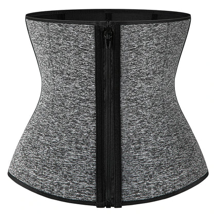 Neoprene Sauna Waist Trainer Corset Sweat Belt for Women Weight Loss Compression Trimmer Workout Fitness