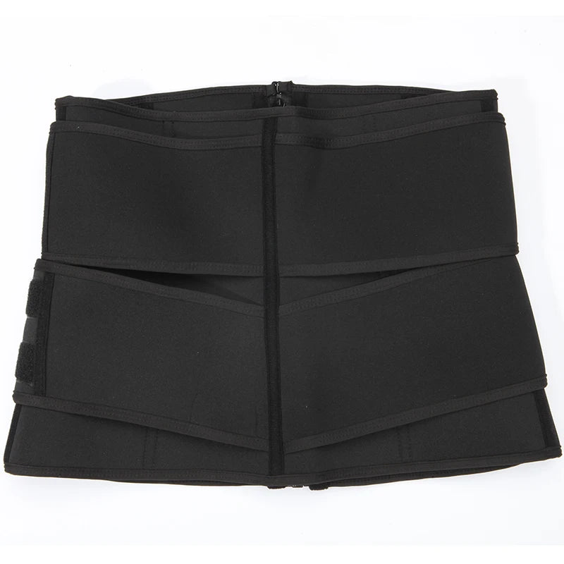 Neoprene Sauna Waist Trainer Corset Sweat Belt for Women Weight Loss Compression Trimmer Workout Fitness