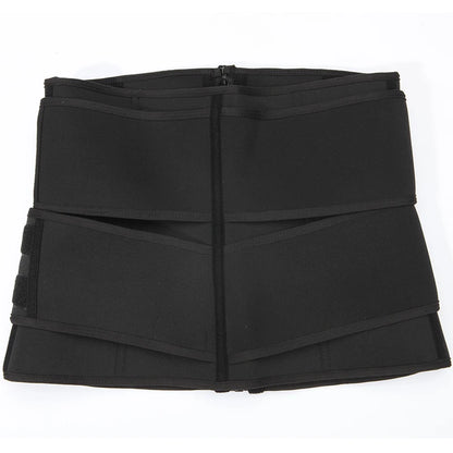 Neoprene Sauna Waist Trainer Corset Sweat Belt for Women Weight Loss Compression Trimmer Workout Fitness