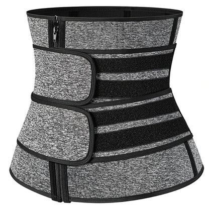 Neoprene Sauna Waist Trainer Corset Sweat Belt for Women Weight Loss Compression Trimmer Workout Fitness