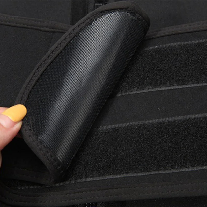 Neoprene Sauna Waist Trainer Corset Sweat Belt for Women Weight Loss Compression Trimmer Workout Fitness