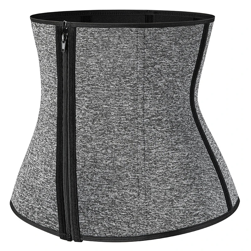 Neoprene Sauna Waist Trainer Corset Sweat Belt for Women Weight Loss Compression Trimmer Workout Fitness