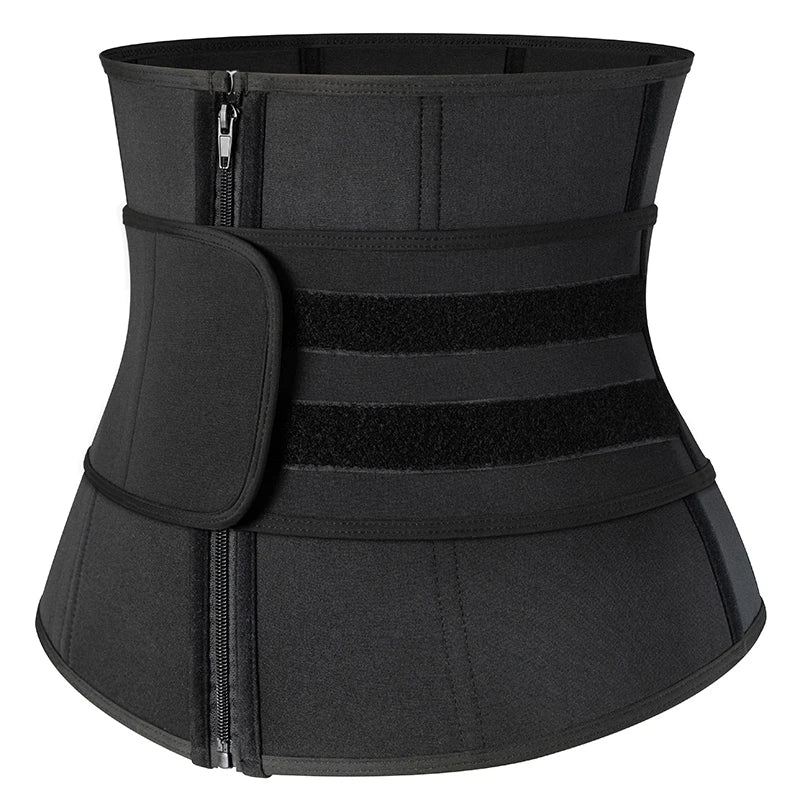 Neoprene Sauna Waist Trainer Corset Sweat Belt for Women Weight Loss Compression Trimmer Workout Fitness