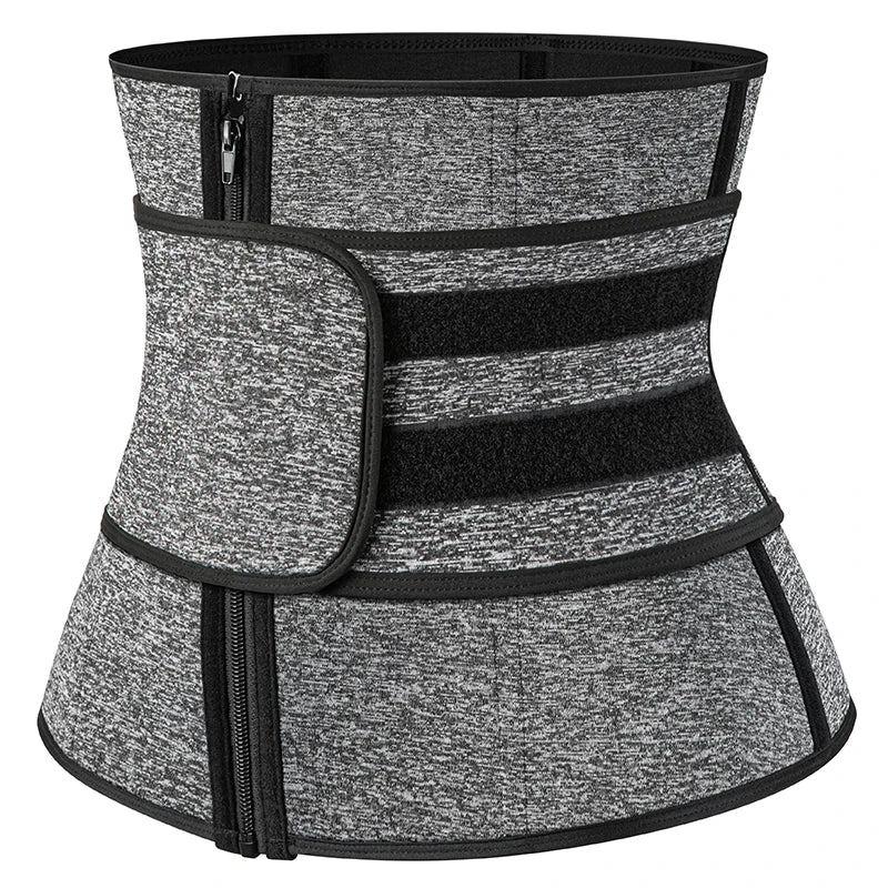 Neoprene Sauna Waist Trainer Corset Sweat Belt for Women Weight Loss Compression Trimmer Workout Fitness