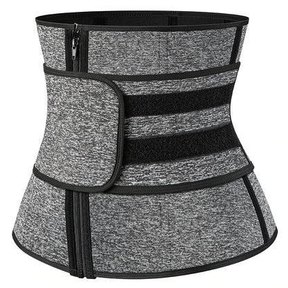 Neoprene Sauna Waist Trainer Corset Sweat Belt for Women Weight Loss Compression Trimmer Workout Fitness
