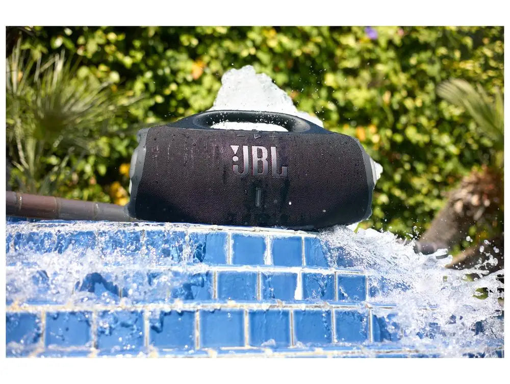 JBL Boombox 4 Bluetooth Amplified Portable 210W USB-C - Bivolt Sound Box