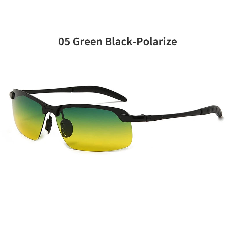 Photochromic Sunglasses Men Polarized Driving Chameleon Glasses Male Change Color Sun Glasses Day Night Vision Driver's Eyewear